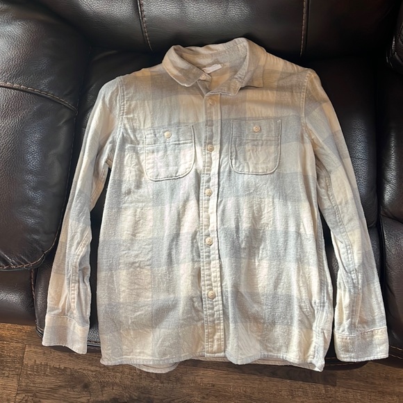 Boys GAP Kids flannel bundle size large - Picture 2 of 6